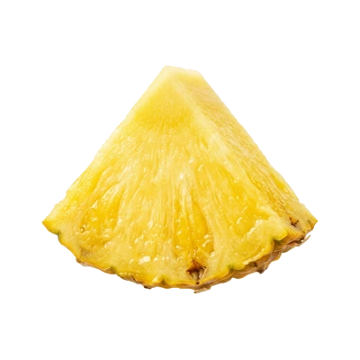 Trozo de piña tropical