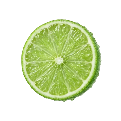 Rodaja de limón natural